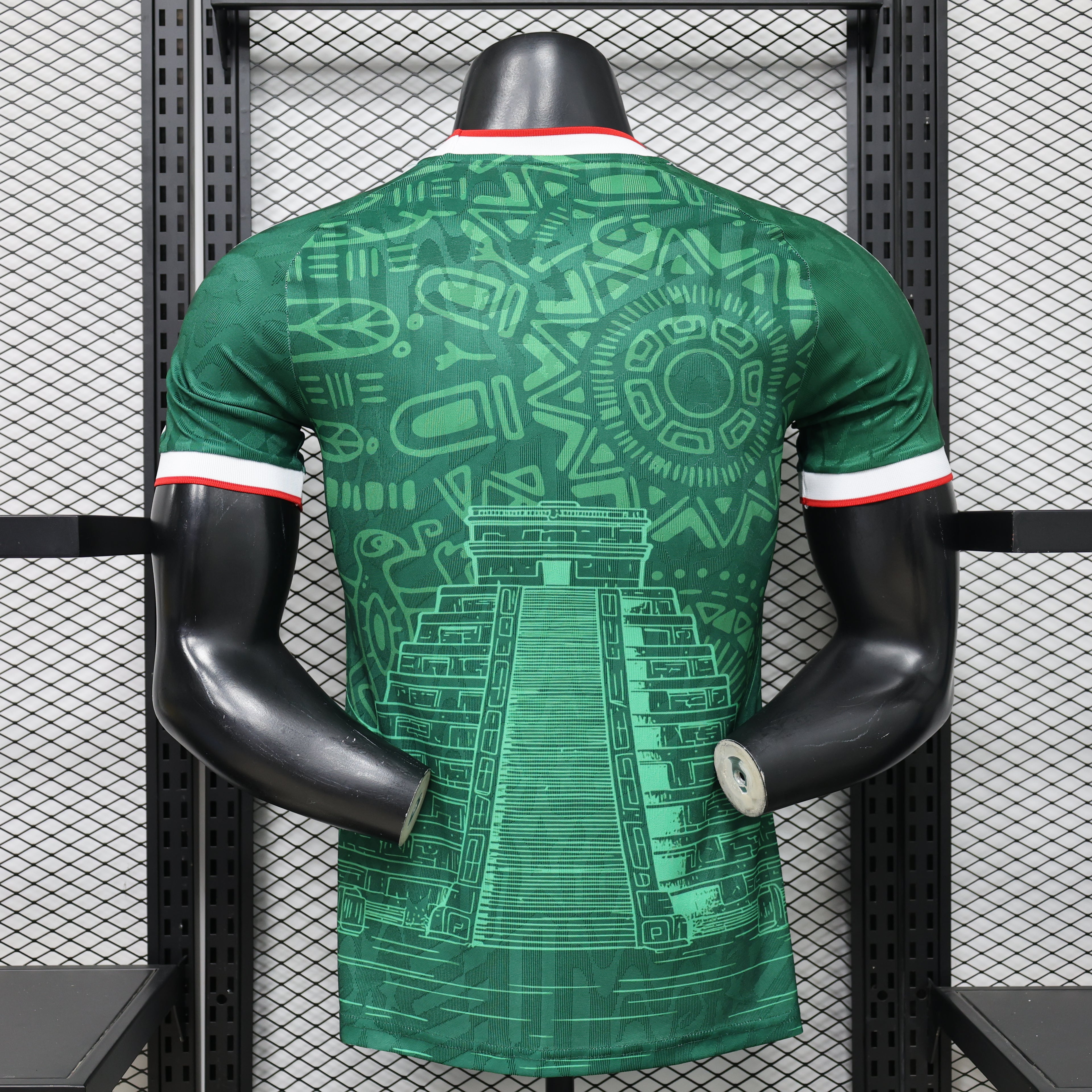 26 Mexico Aztec Pyramid Premium Jersey
