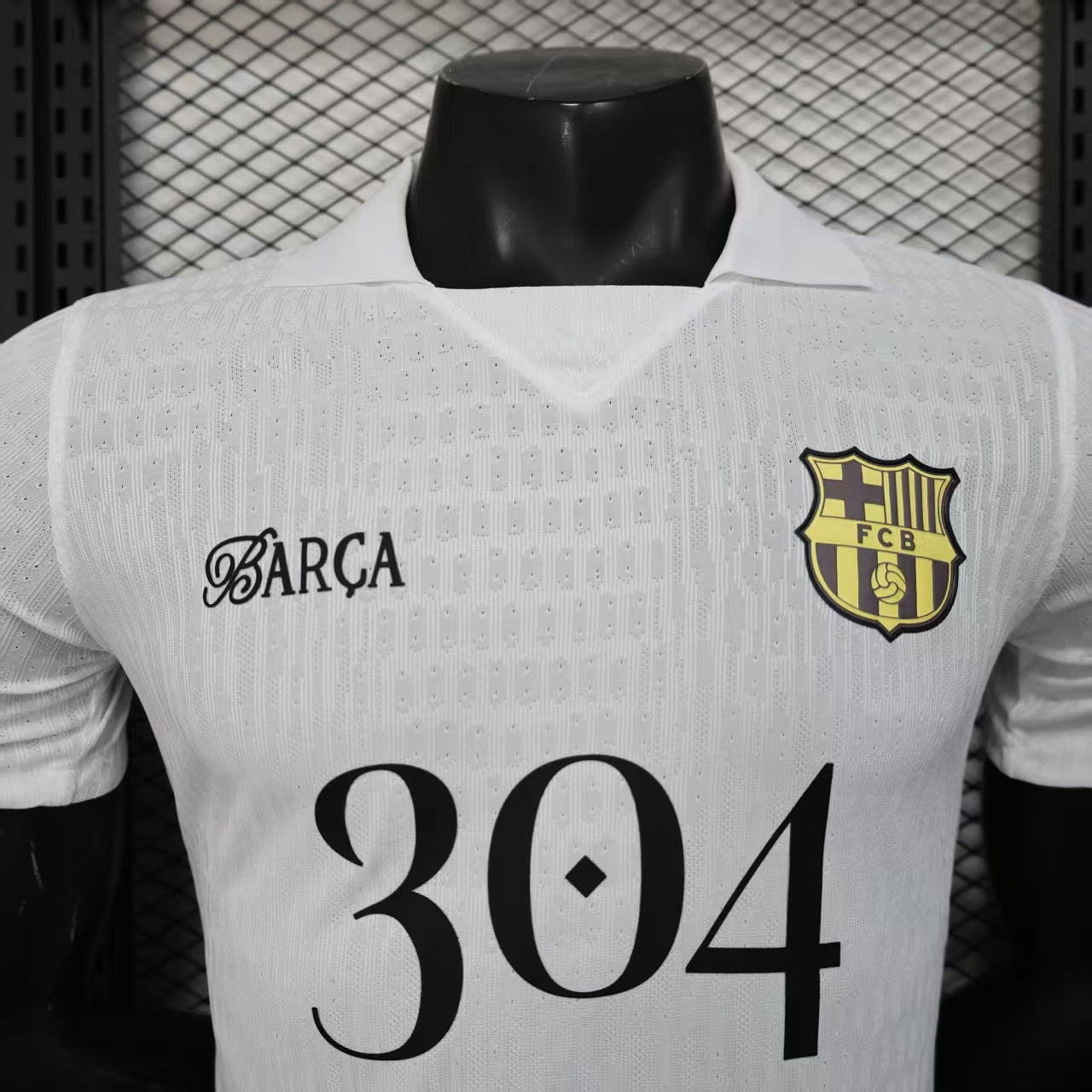 FC Barcelona White Phantom Premium Jersey