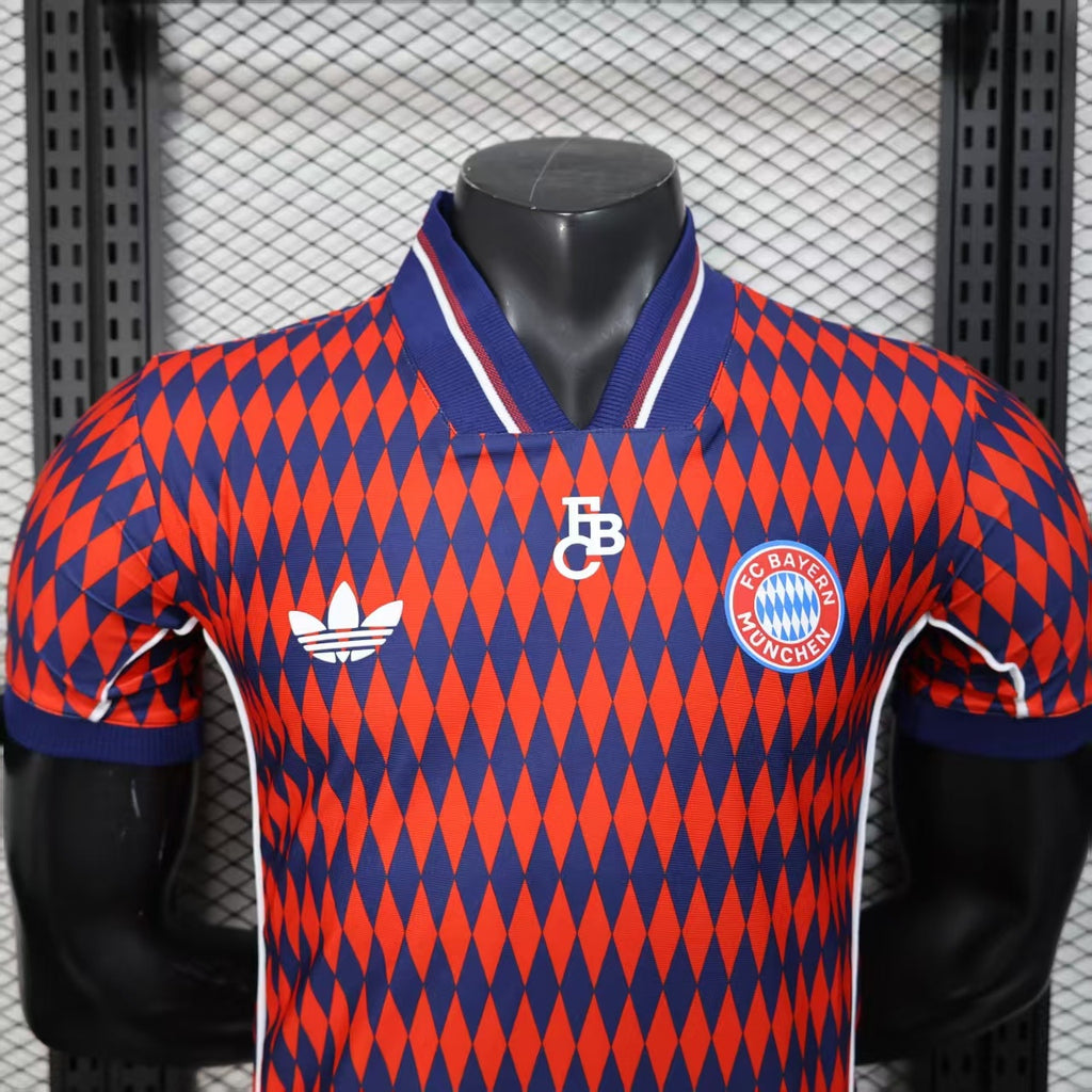 Bayern Munich Bavarian Harlequin Premium Jersey