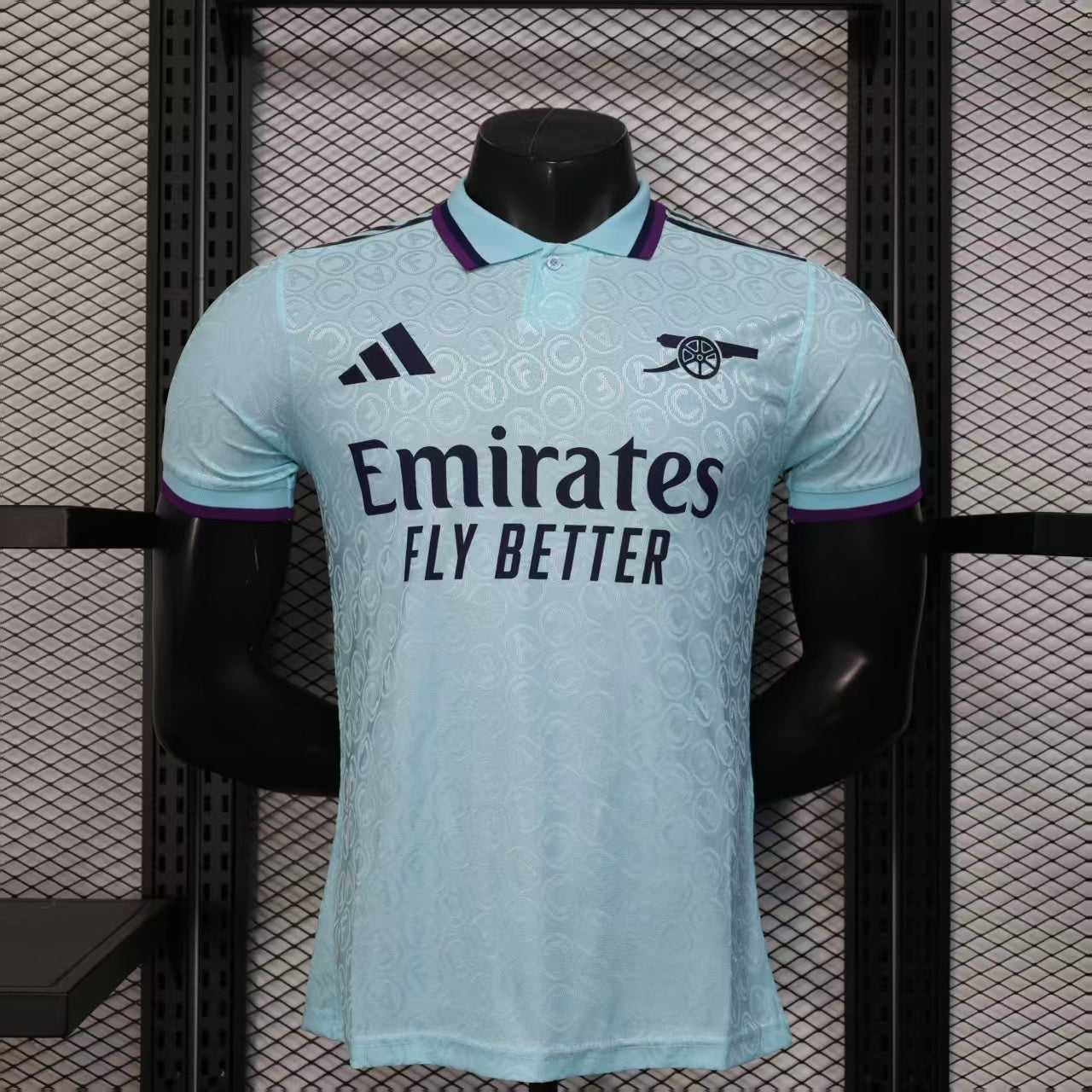 Arsenal Blue Frost Cannon Premium Jersey