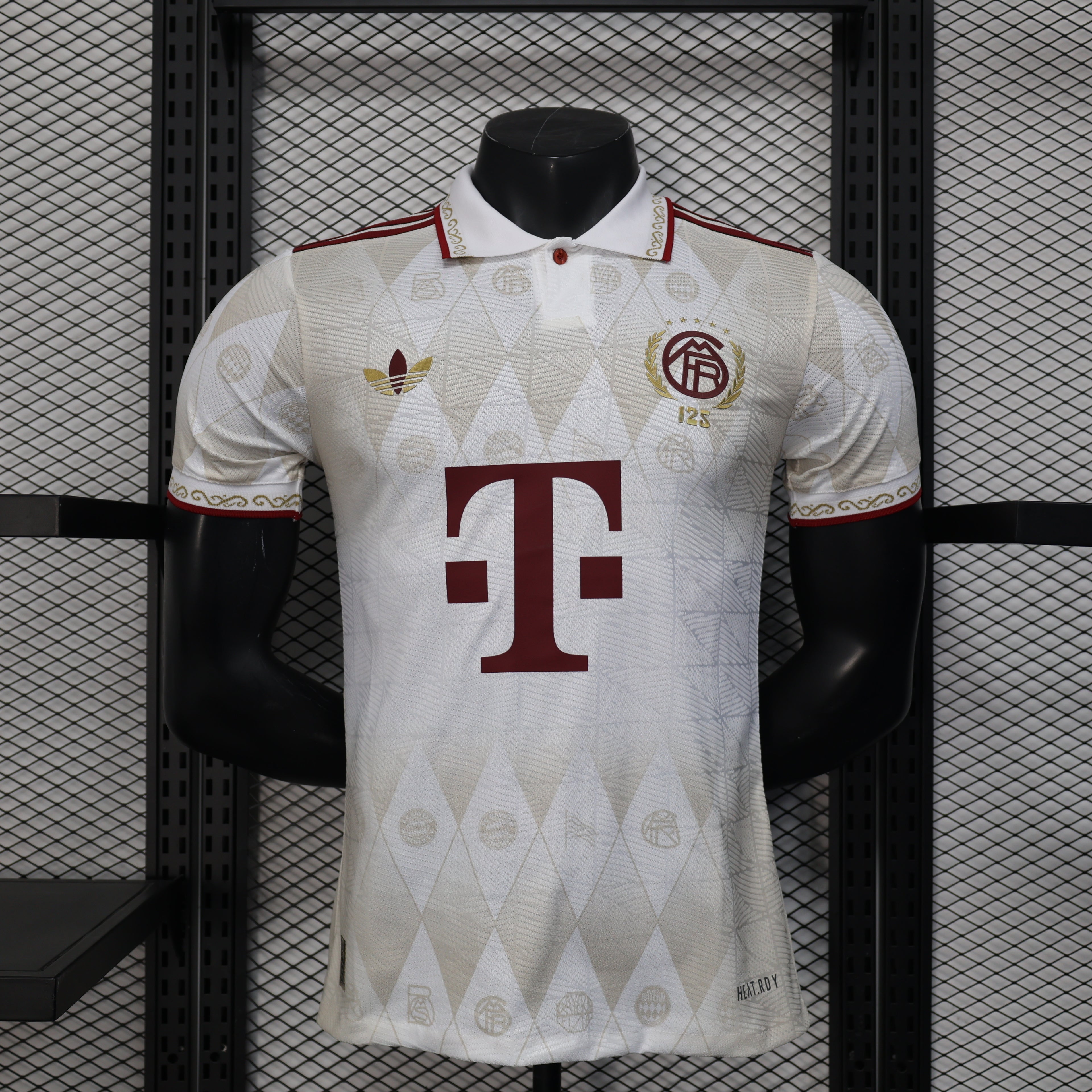 Bayern Munich Ivory Dynasty Premium Jersey