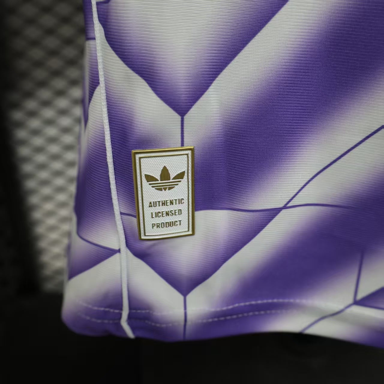 Real Madrid Purple Geometry