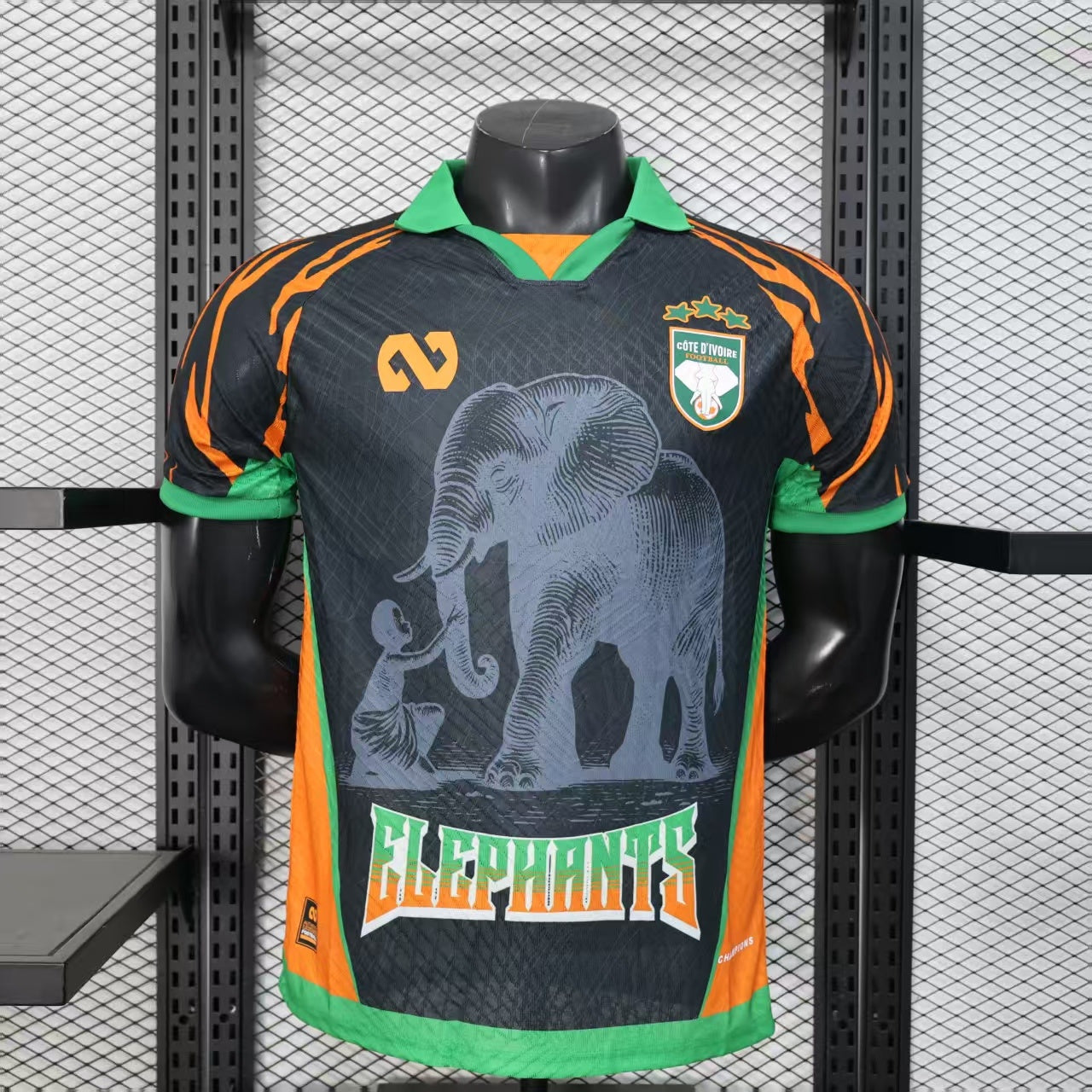 Ivory Coast Orange Elephant