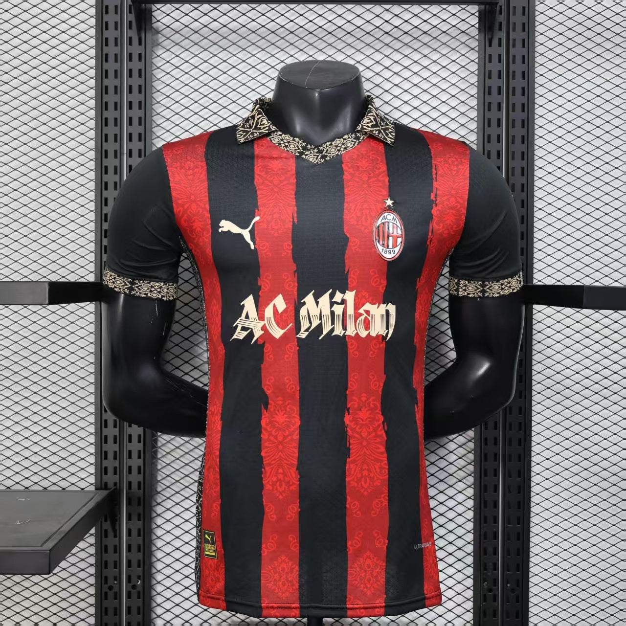 AC Milan Red Black Special Edition Premium Jersey