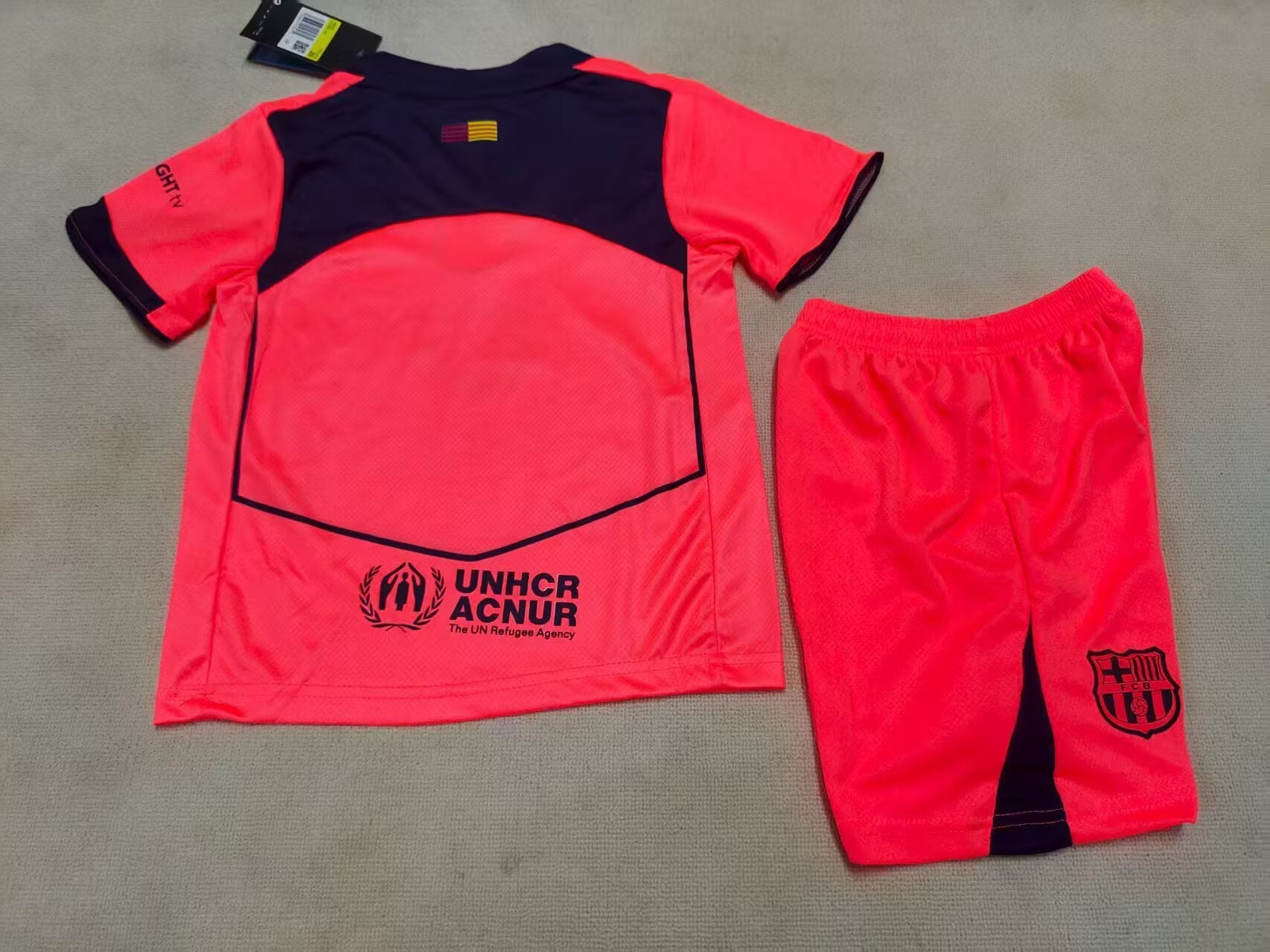 25-26 FC Barcelona Second Away Kids Size - Premium Kit