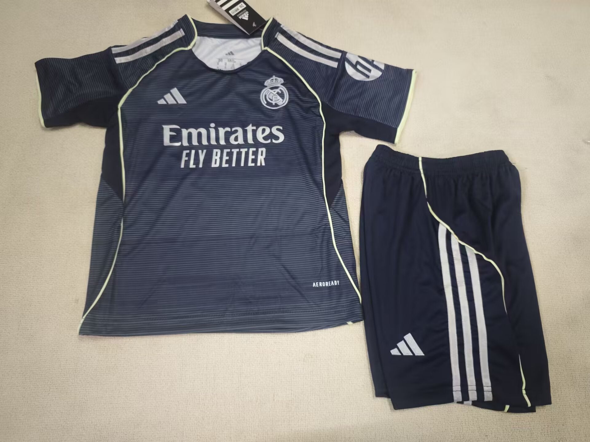 25-26 Real Madrid Away Kids Size - Premium Kit