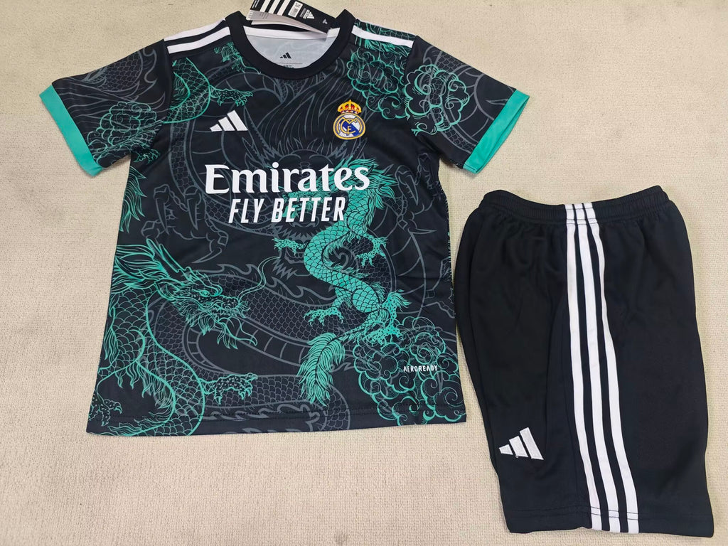 25-26 Real Madrid Blue Dragon Home Kids Size - Premium Kit