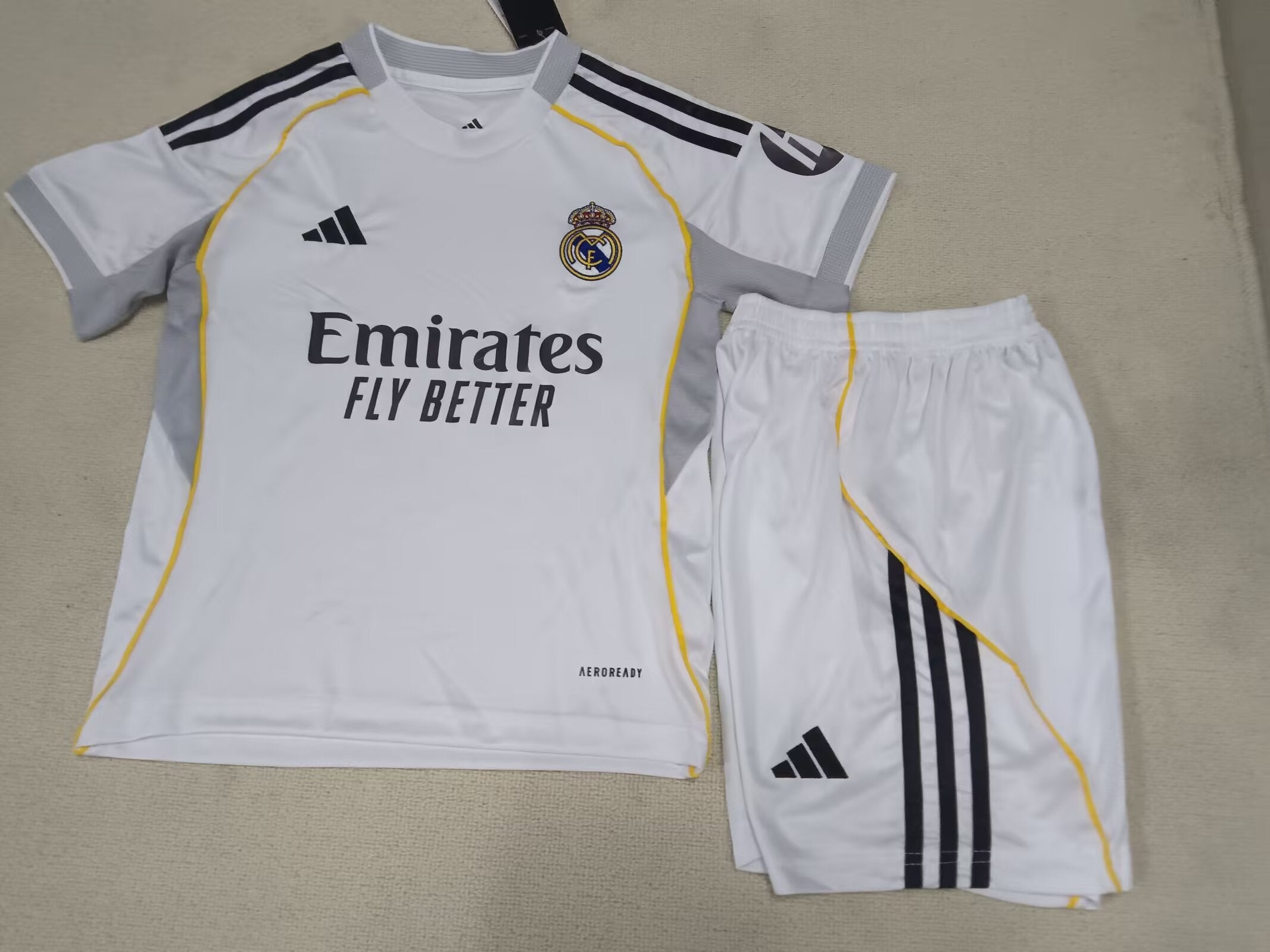 25-26 Real Madrid Home Kids Size - Premium Kit