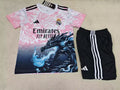 25-26 Real Madrid Pink Dragon Home Kids Size - Premium Kit