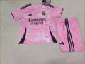 25-26 Real Madrid Pink Home Kids Size - Premium Kit