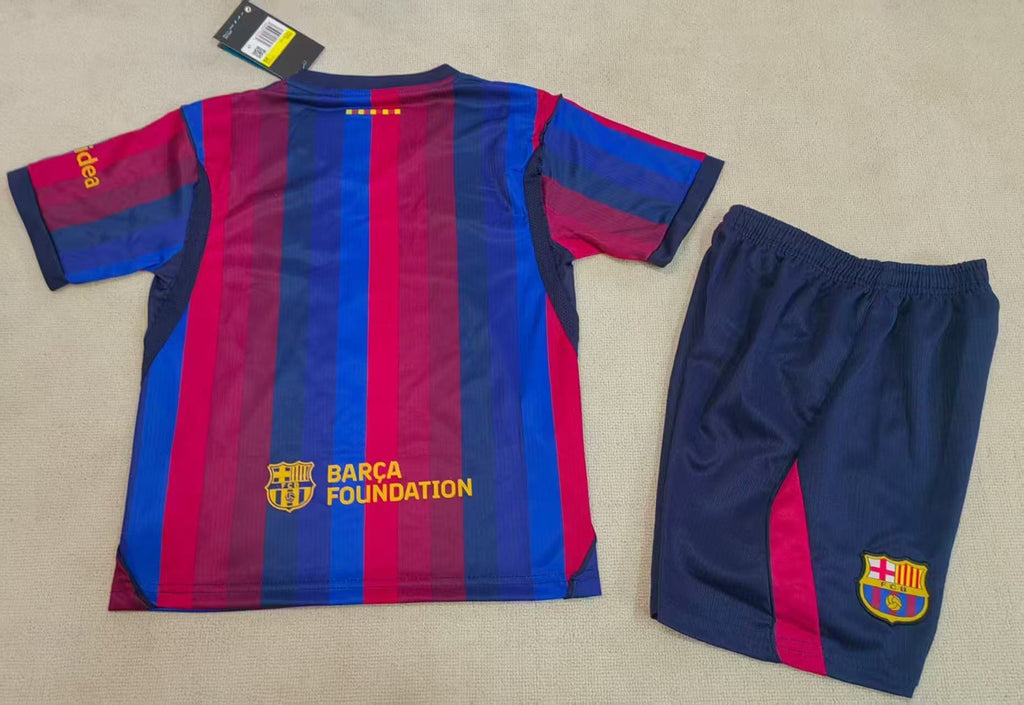 26-27 FC Barcelona Home Kids Size - Premium Kit