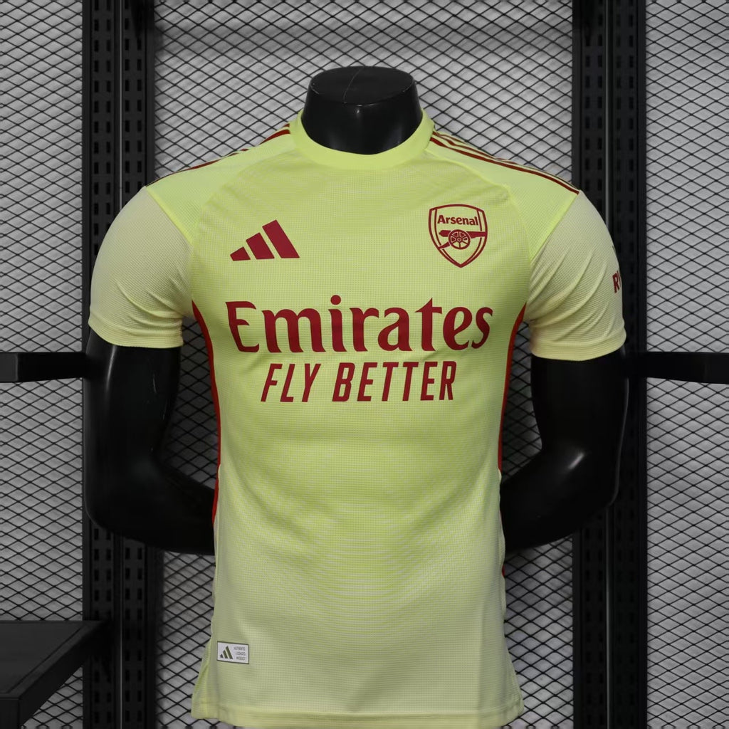 Arsenal Lemon Bright Cannon premium Jersey