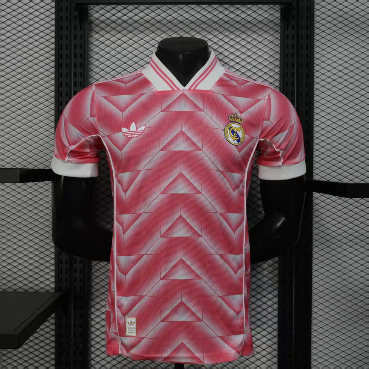 Real Madrid Pink Geometry