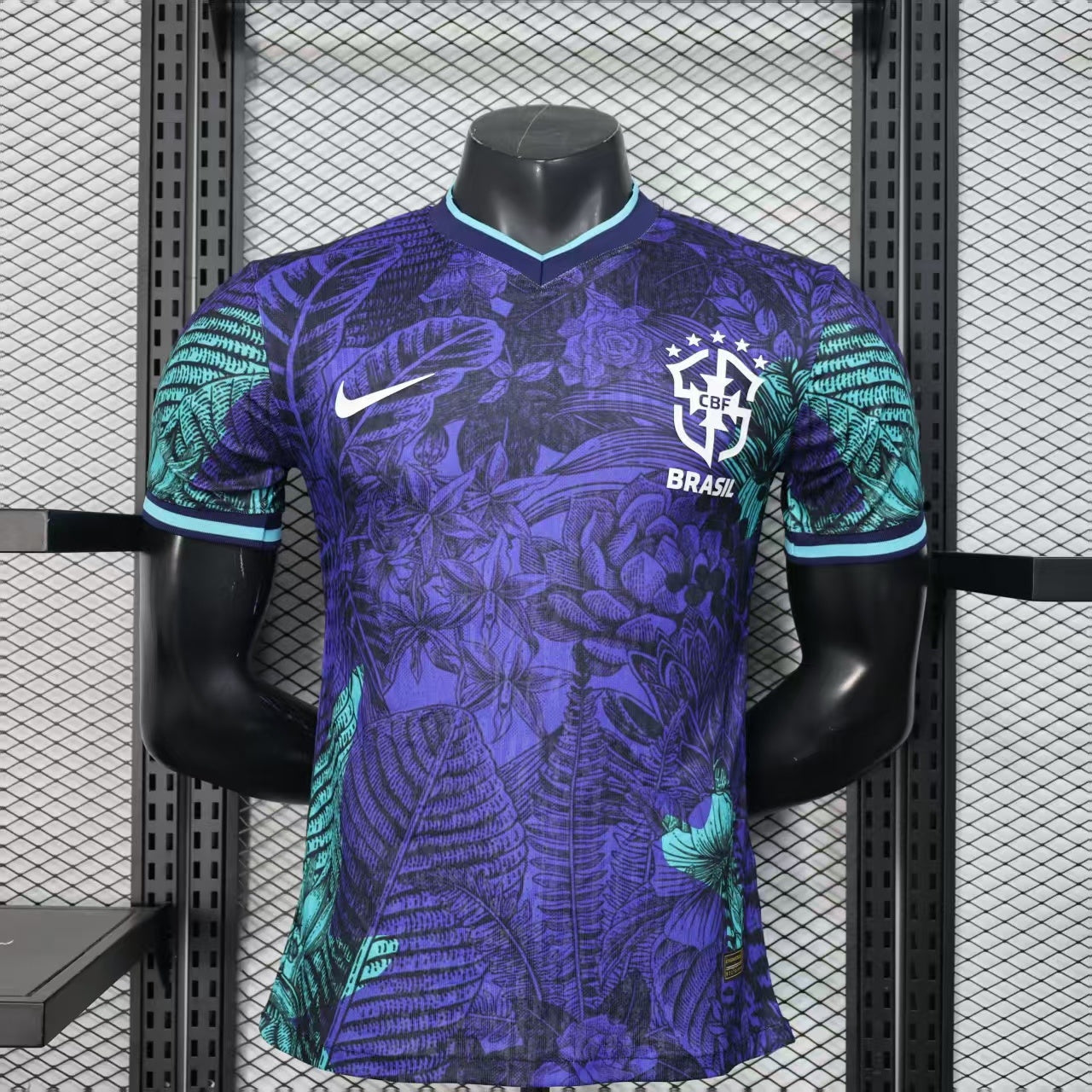 Brazil Purple Jungle Premium Jersey