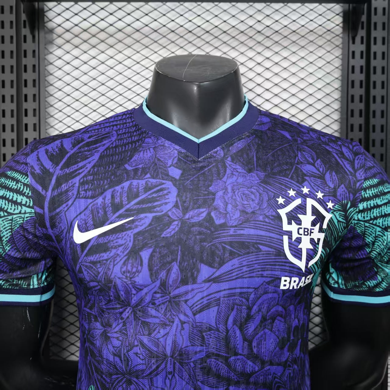 Brazil Purple Jungle Premium Jersey